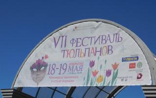 Фестиваль тюльпанов 2019