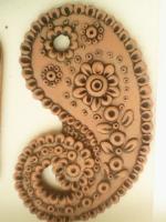 Керамика. Украшения(ручная работа). Hand-made ceramic decorations.