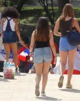 Candid Cute Teens in Shorts