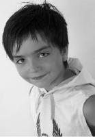 Gianluca Grecchi - Italian kid boy actor ( black e white photos )