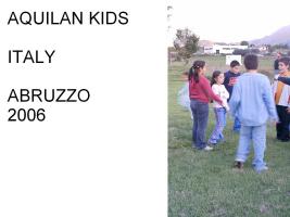 Aquilan kids - L'Aquila, Abruzzo, Italy - ITALIA