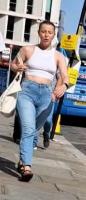 Another Braless Find in London - Candid
