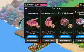 Simpsons Tapped Out (Doughnuts With Bonus Content)