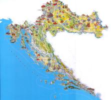 croatia maps