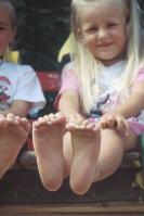 Young girls feet 8