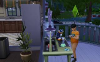 Sims4 sims kids having fun