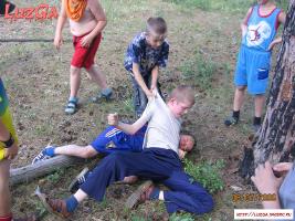 Wrestling of boys