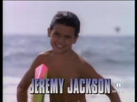 Boy actor Jeremy Jackson in "Baywatch"