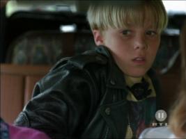 Boy actor Byron Taylor in "Merlin-The Return"