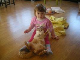 Natalka & big puss