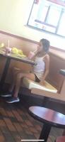 Cute girl at McDonald’s...nice small tight little b0die