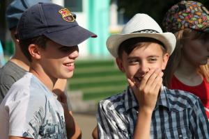 Russian boys in summer camp 1