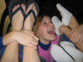 Girls Socks Feet Mix 3