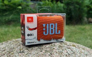 JBL Go 3 Orange (JBLGO3ORG) портативная колонка