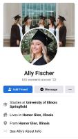 Facebook find Ally