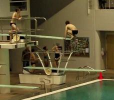 At the HS Swim & Dive Championships 2011