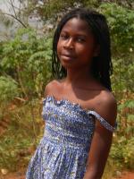 cute little girl african