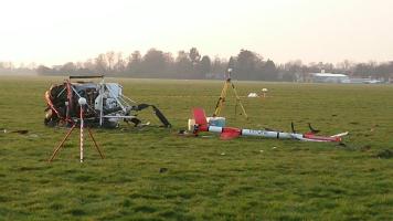 Helicopter  Crash Hilversum holland